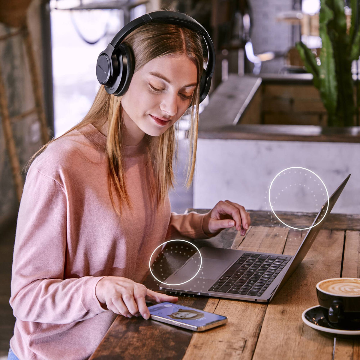 Silent ANC – Słuchawki Bluetooth