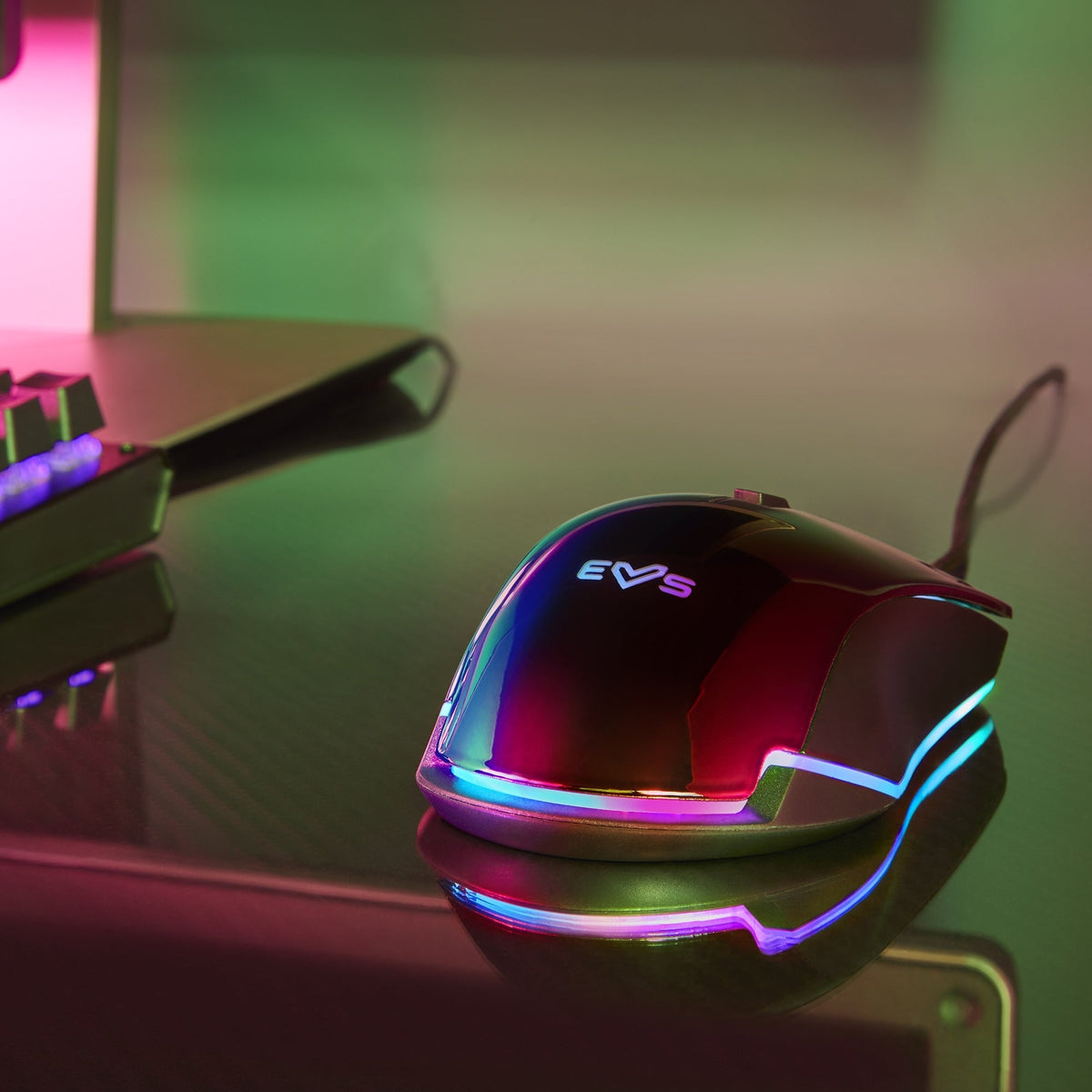 Mysz gamingowa ESG M3 Neon